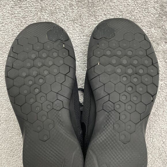 Nike Flex Experience RN7 Sneakers Shoes Womens 10Solid Black Lace Up Active Run - Picture 12 of 13